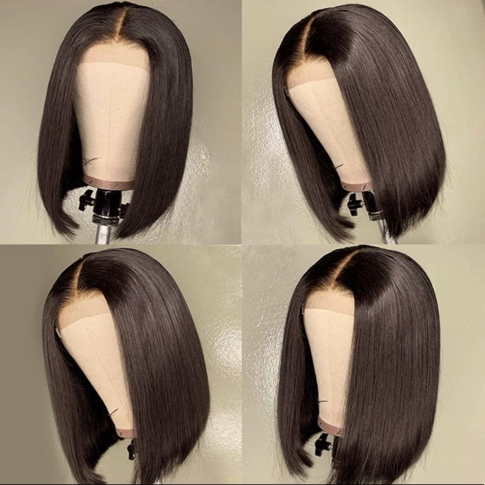 360 Lace Human hair body wave/straight wig.